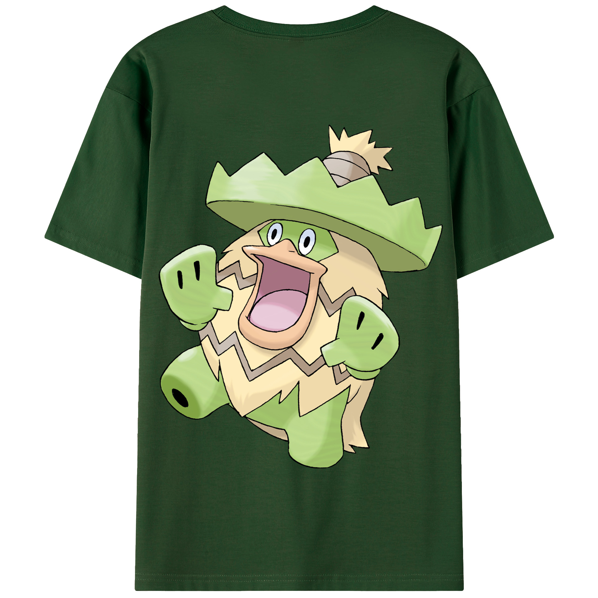 （画像用） ポケットモンスター Pokémon 綿100％半袖Tシャツ（背面プリント）
